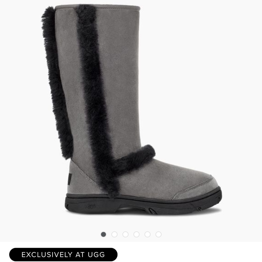 Sunburst Tall - Grey and black